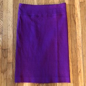 Purple skirt